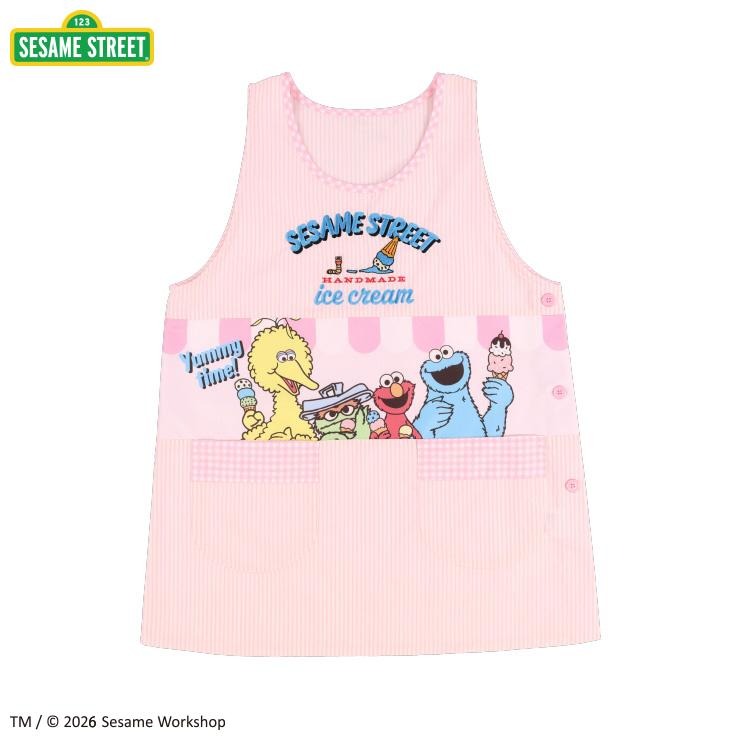 【激レア 非売品】明治 クリーミースムース チェルシー コラボ 親子 エプロン エプロン（SESAME STREET） | しまサポ直トク便 | しまむら公式