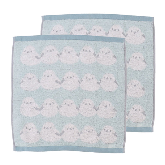 2枚組ハンドタオル シマエナガ(CLOSSHI 4つのこだわり)