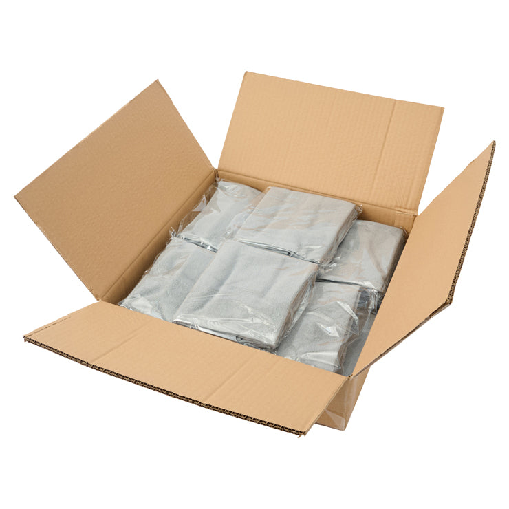 【まとめ買い】ハンドタオル 30枚入 360g/m²(3枚×10セット)ホワイト/グレー