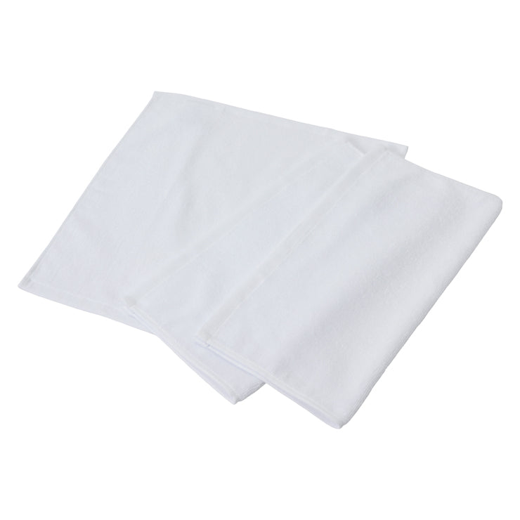 【まとめ買い】ハンドタオル 30枚入 360g/m²(3枚×10セット)ホワイト/グレー
