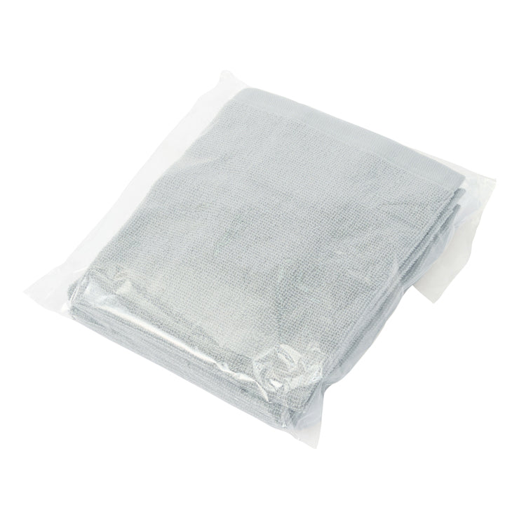 【まとめ買い】ハンドタオル 30枚入 360g/m²(3枚×10セット)ホワイト/グレー