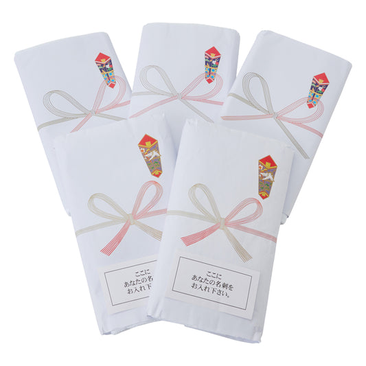 ご挨拶用フェイスタオル(5枚組)