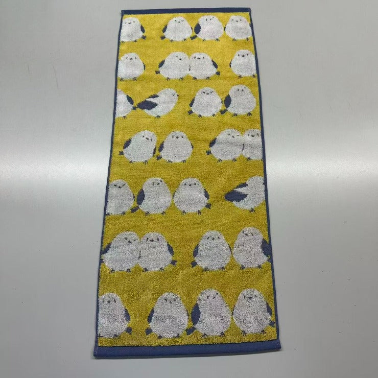 2枚組フェイスタオル(4つのこだわり・シマエナガ)