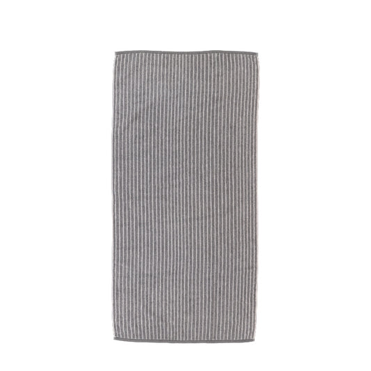 バスタオル 普通判 ストライプ(ここちラボ オーガニックコットン)
