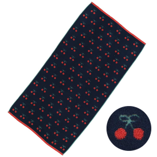 バスタオル 普通判 サクランボ(CLOSSHI 4つのこだわり)