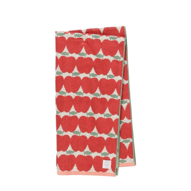 バスタオル(SEASON REASON) りんご柄