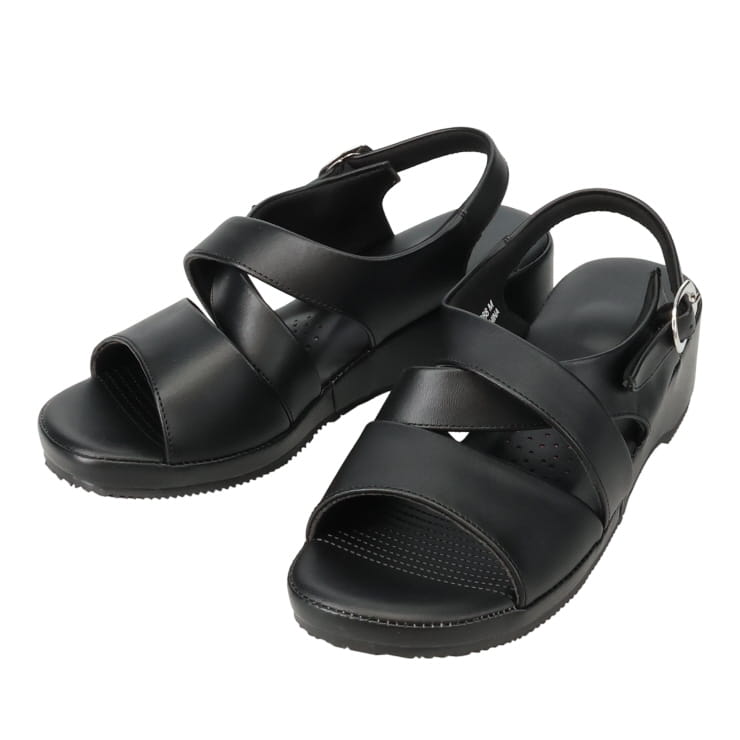 ナースサンダル ダブルベルト