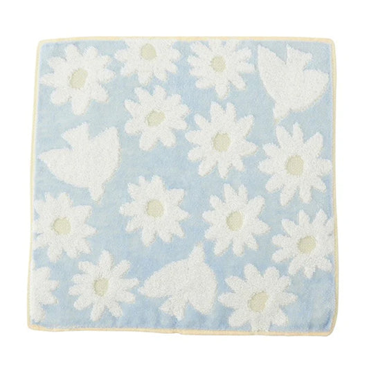 タオルハンカチ(今治)鳥と花