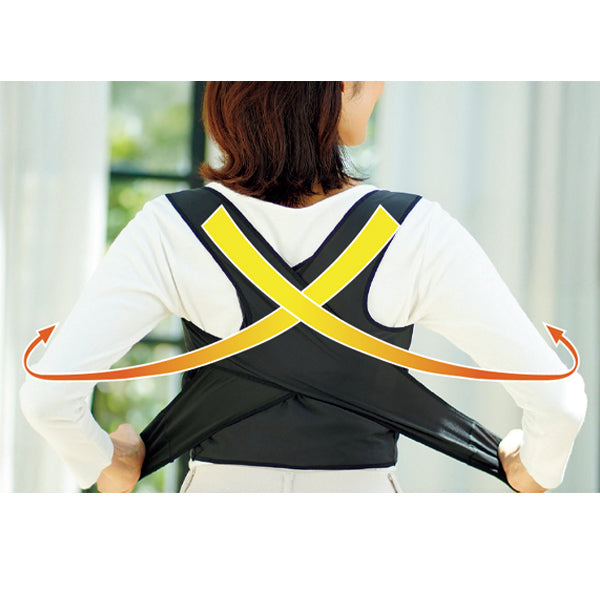 レディース 姿勢サポーター(活き活きラボ×カラダファクトリー)