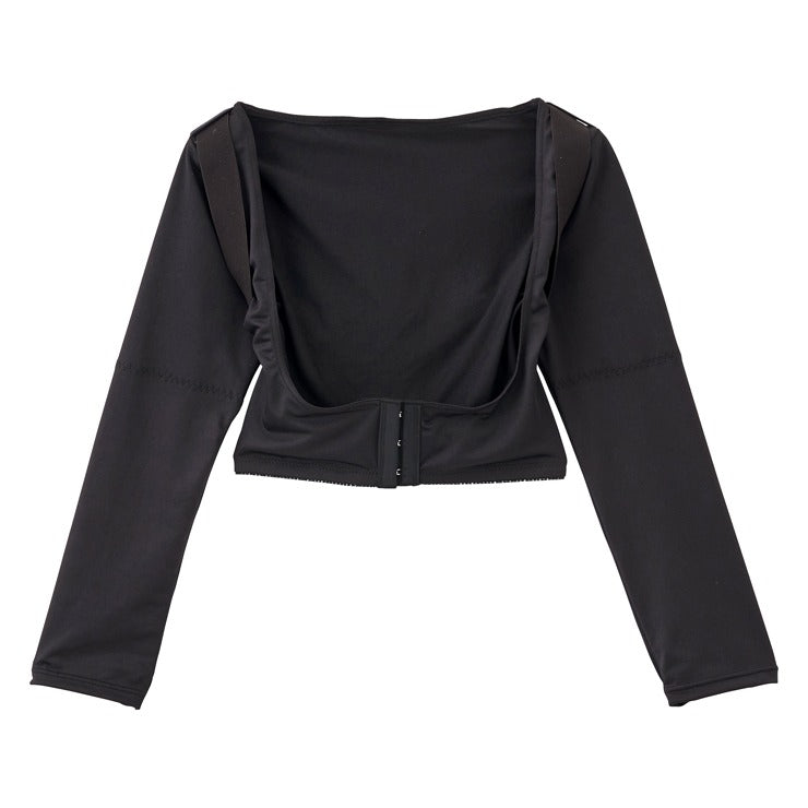 レディース 巻肩&二の腕シェイプ姿勢サポーター(活き活きラボ×カラダファクトリー)S~5L