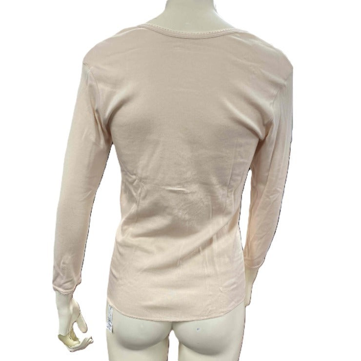 レディース 前開き8分袖インナー(ワンタッチテープ)3Lサイズ