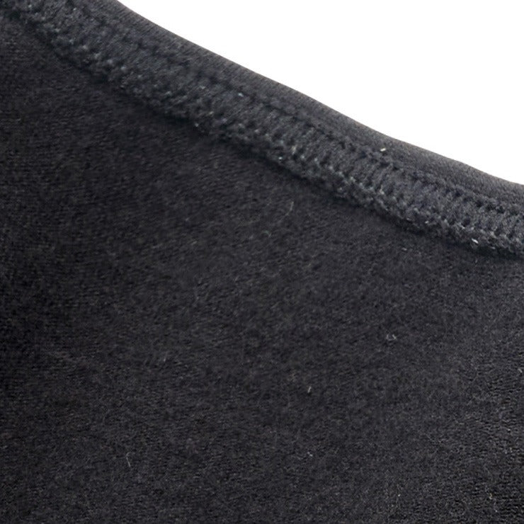 レディース クルーネック長袖インナー(3L~6L・FIBER HEAT COTTON)