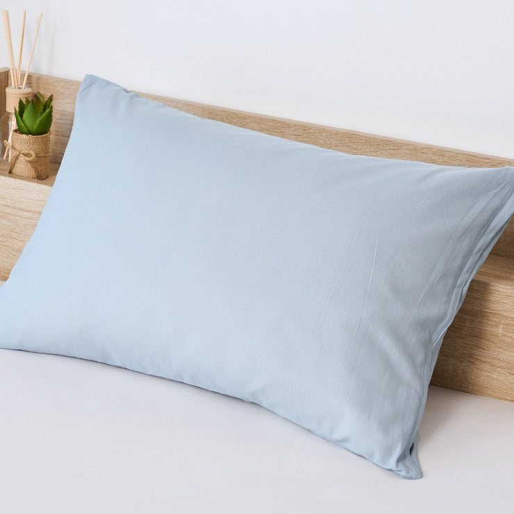 枕カバー 綿100%(43×63cm)グレー/ネイビー/ホワイト/ブラウン