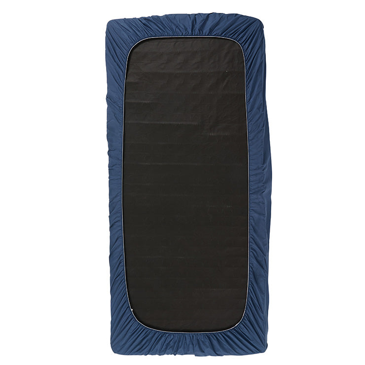 防水BOXシーツ(シングルサイズ)グレー/ネイビー