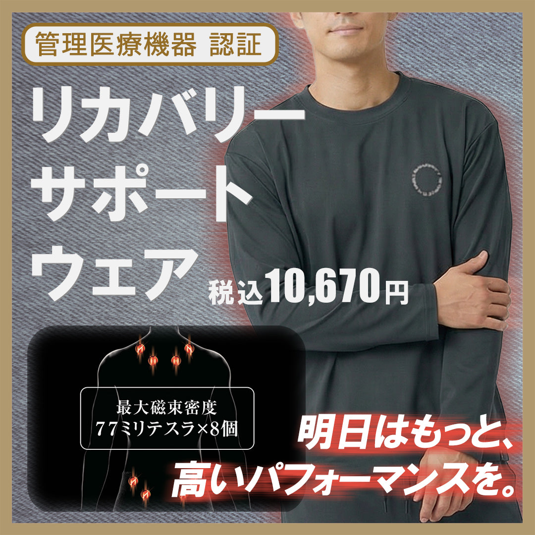 「管理医療機器」認証 リカバリーウェア