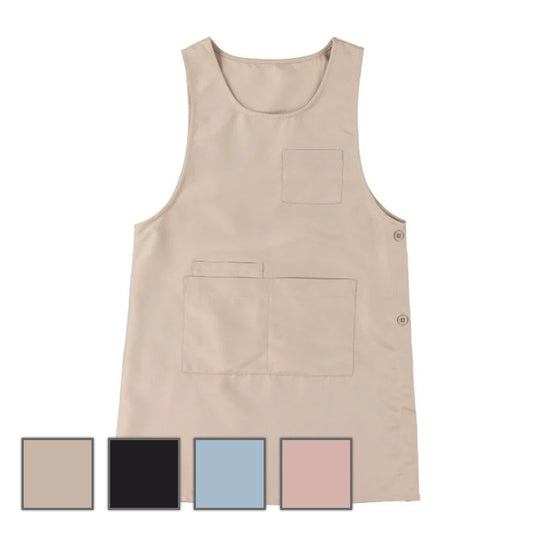 多機能エプロン（ラン型 / M-L・3L-4L）ベージュ/ブラック/ブルー/ピンク