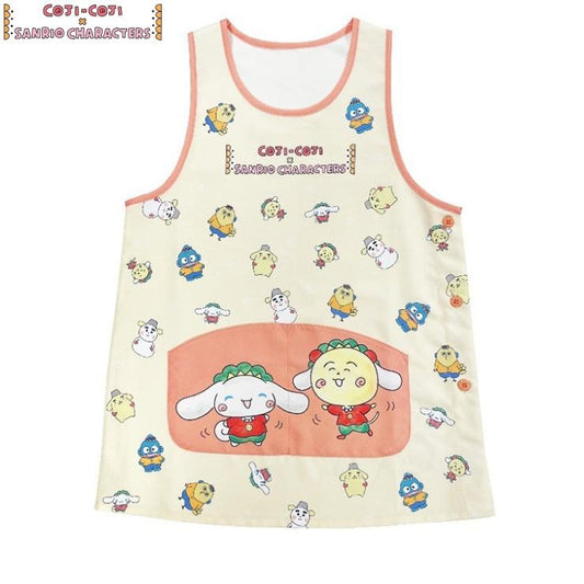 エプロン（コジコジ×サンリオキャラクターズ）
