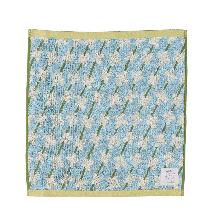 2枚組ハンドタオル（SEASON REASON) 小花柄