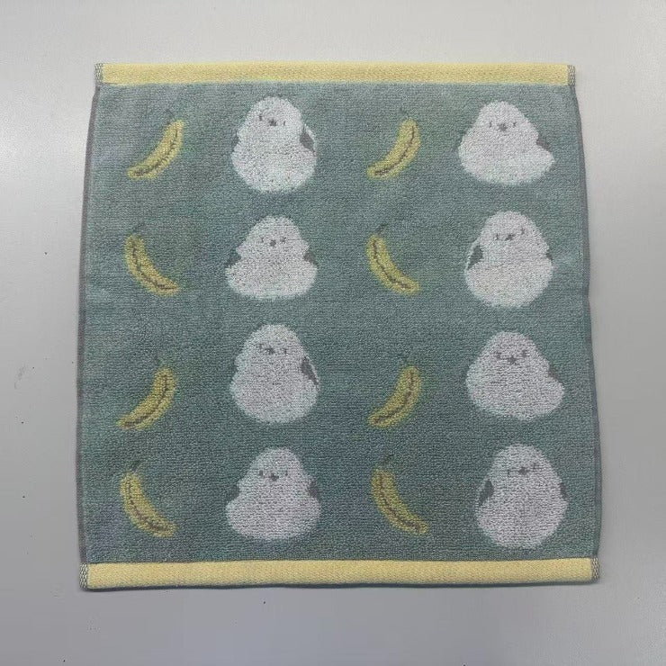 2枚組ハンドタオル（4つのこだわり・シマエナガ）