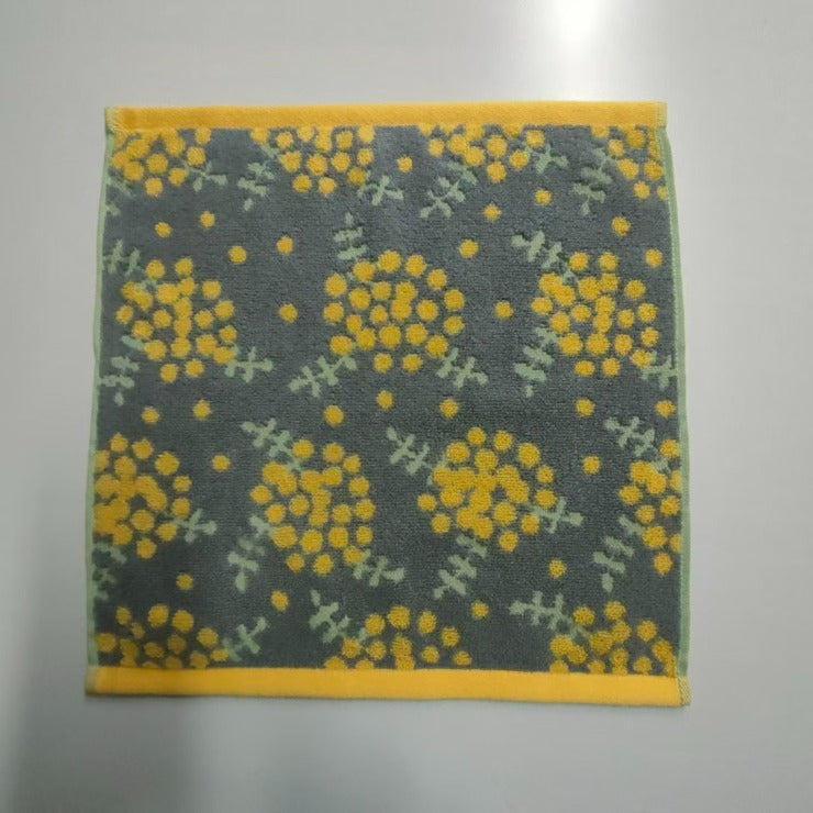 2枚組ハンドタオル（4つのこだわり・ミモザ）