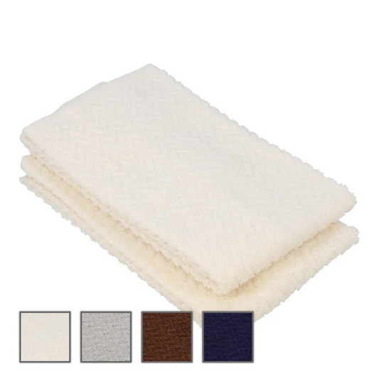 ホテル仕様フェイスタオル（2枚組）4色展開