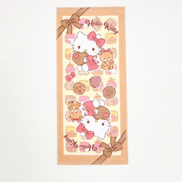 フェイスタオル（2枚組・ハローキティ）