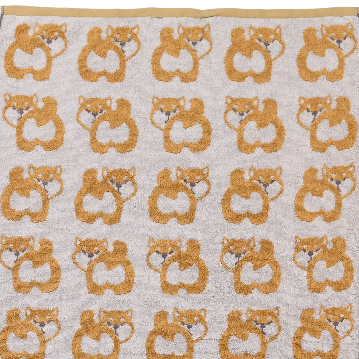 バスタオル 普通判 柴犬（CLOSSHI 4つのこだわり）