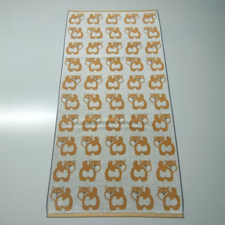 バスタオル（4つのこだわり・柴犬）