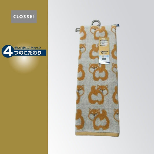 バスタオル（4つのこだわり・柴犬）