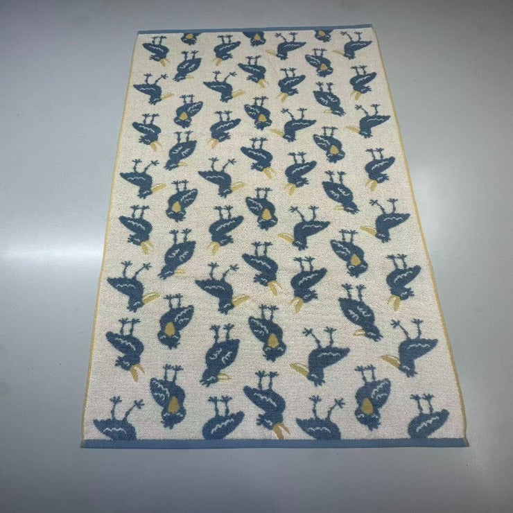 バスタオル（4つのこだわり・ハシビロコウ）