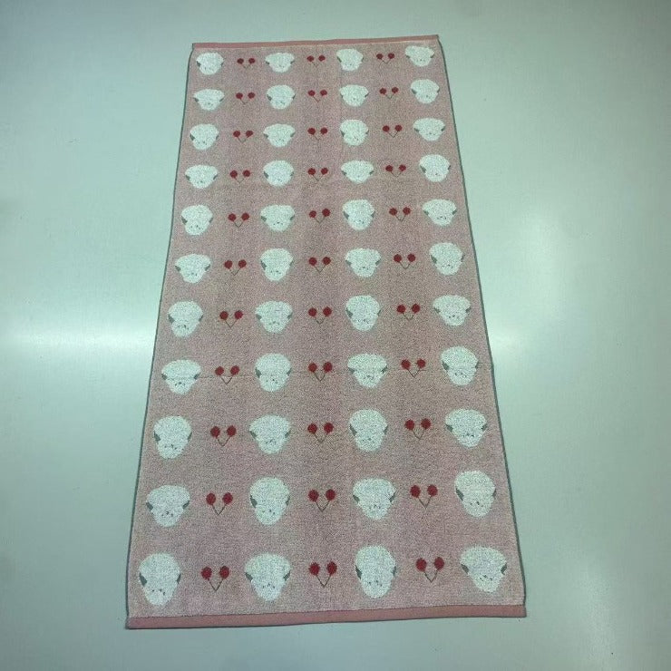 バスタオル（4つのこだわり・シマエナガ）