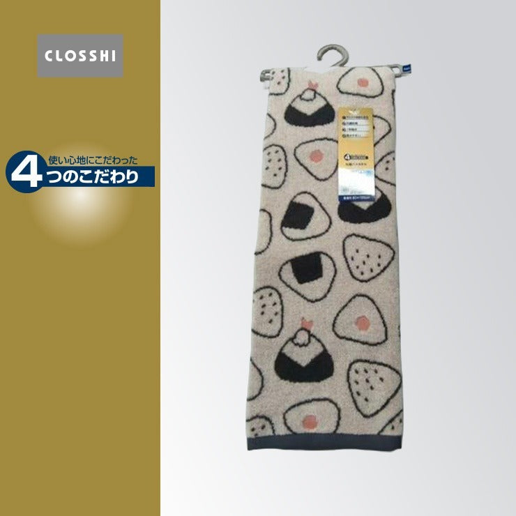 バスタオル（4つのこだわり・おにぎり）