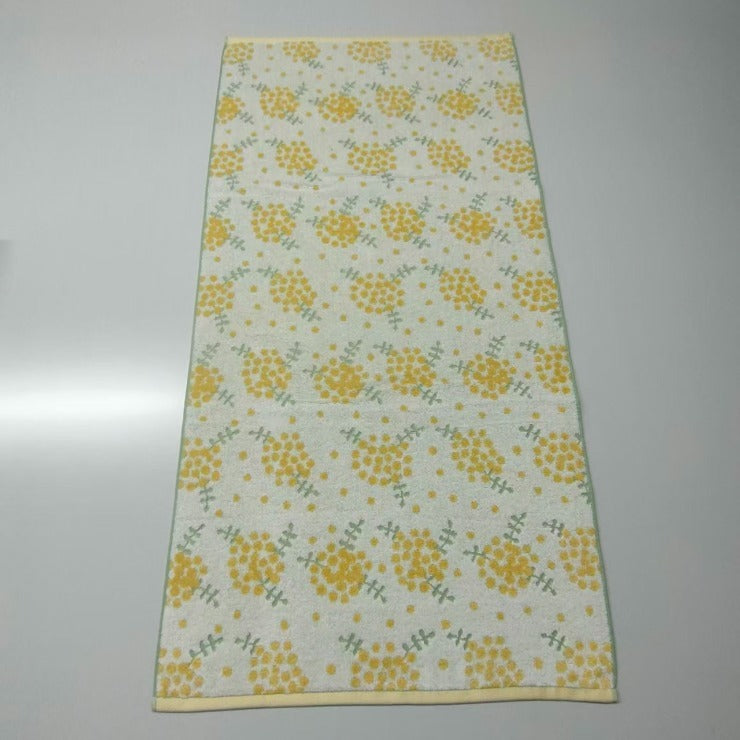 バスタオル（4つのこだわり・ミモザ）