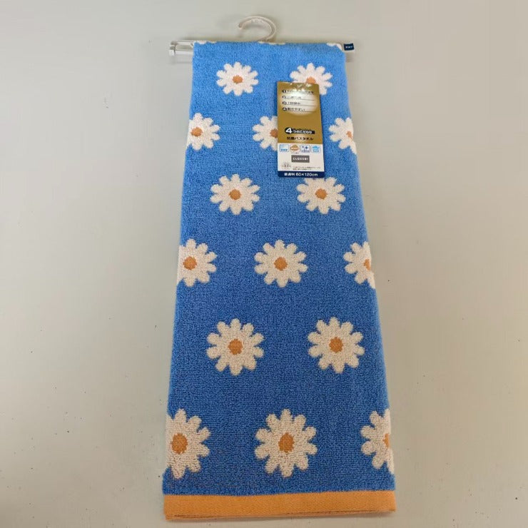 バスタオル（4つのこだわり・マーガレット）