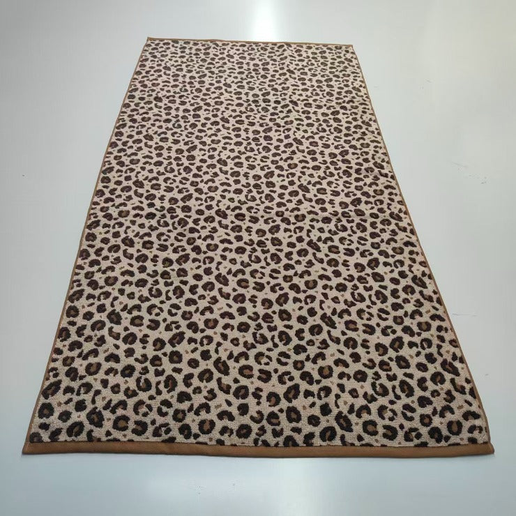 バスタオル 大判（4つのこだわり・ヒョウ柄）