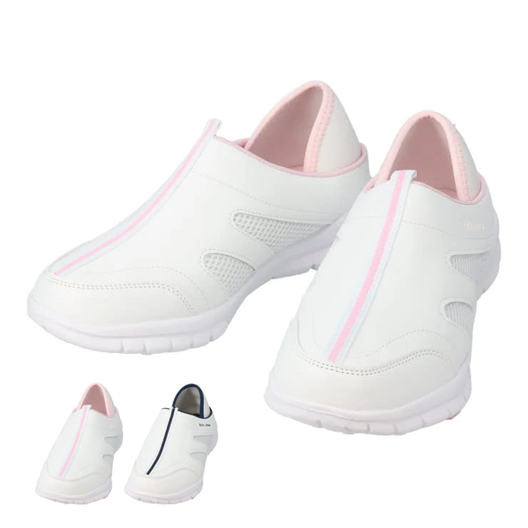 軽量2WAYシューズ（22.5～25.0cm）ピンク／ネイビー