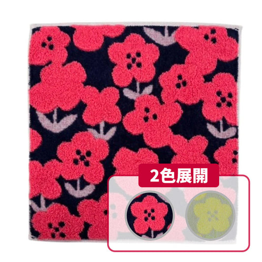 タオルハンカチ（今治）花柄