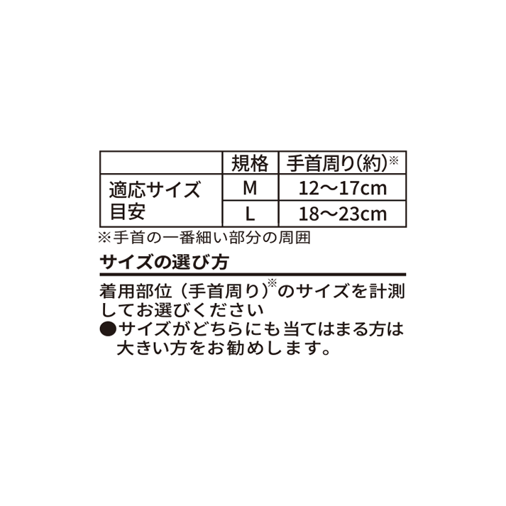 活き活きラボ　手首サポーター（カラダファクトリー）
