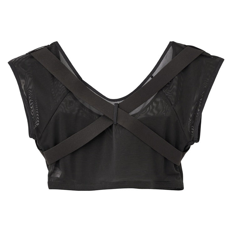 レディース　巻肩ハーフトップブラジャー（活き活きラボ×カラダファクトリー）S～5L