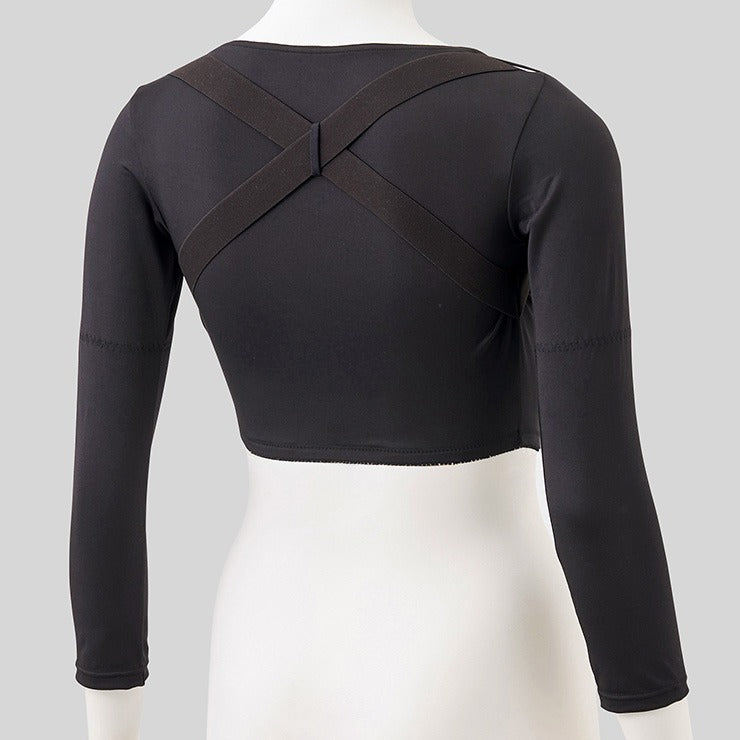 レディース　巻肩＆二の腕シェイプ姿勢サポーター（活き活きラボ×カラダファクトリー）S～5L