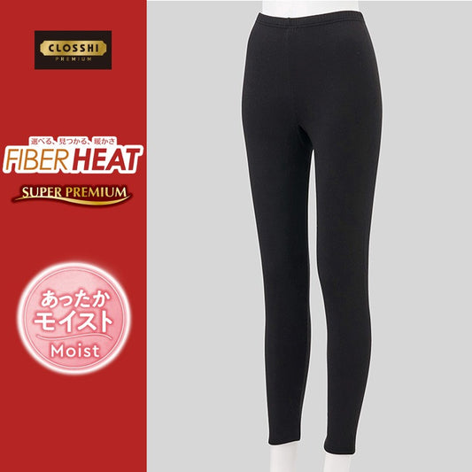 レディース　くるぶし丈ボトム（3L～5L・FIBER HEAT スーパープレミアム あったかモイスト）