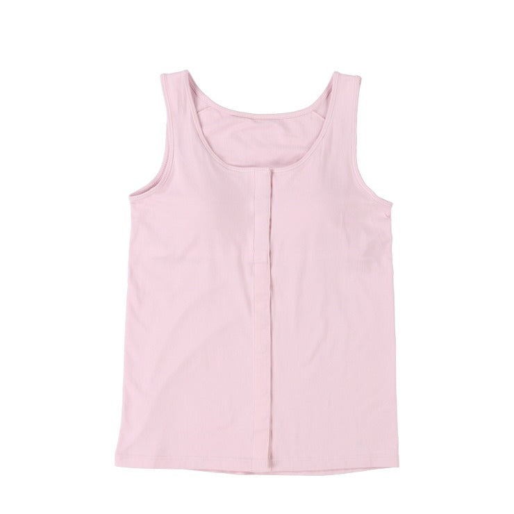 レディース　前開きタンクトップ（GUNZE SELFEAR）