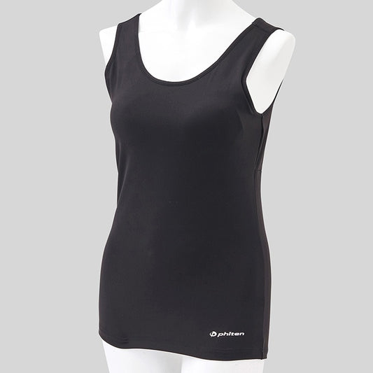 レディース　美姿勢サポートカップ付きタンクトップ（活き活きラボ×ファイテン）M～3L