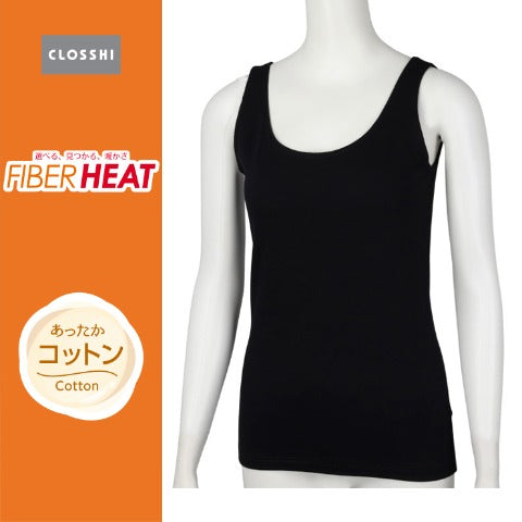 レディース　タンクトップ（FIBER HEAT）