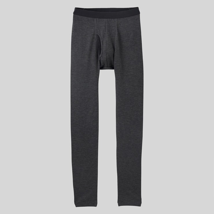 メンズ　ロングタイツ（M～LL・FIBER HEATプレミアム あったかコットン）