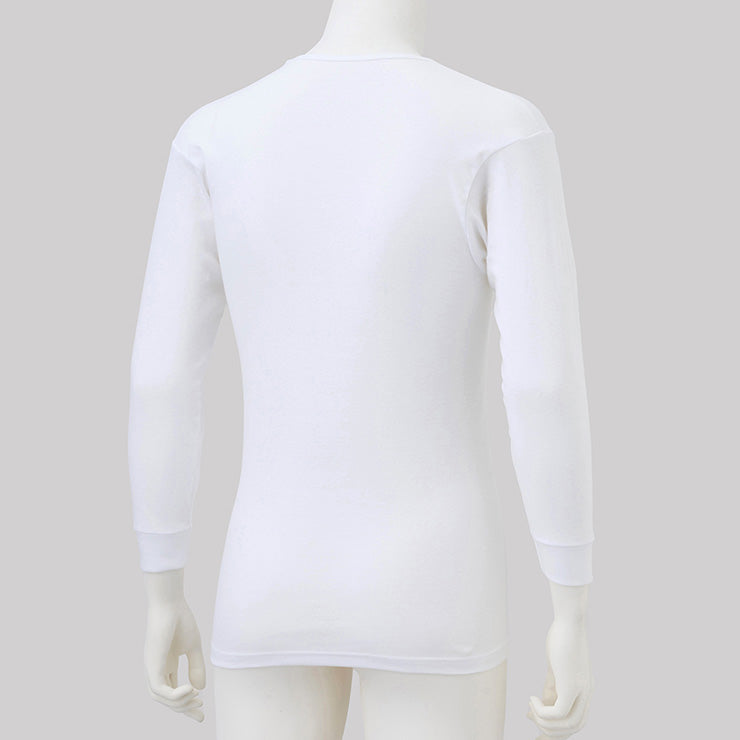 メンズ　2枚組長袖丸首インナー（CLOSSHI×グンゼ）