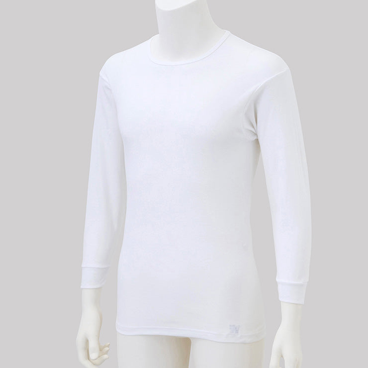 メンズ　2枚組長袖丸首インナー（CLOSSHI×グンゼ）
