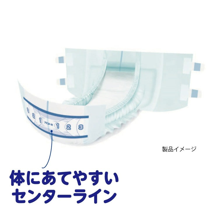 アテント 消臭効果付きテープ式 背モレ・横モレも防ぐ M 18枚 | しま