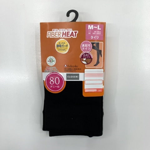 レディース　タイツ（80デニール・FIBER HEAT）