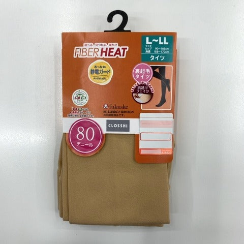 レディース　タイツ（80デニール・FIBER HEAT）